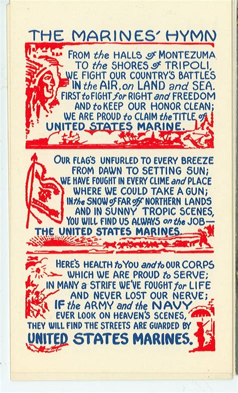 The Marine Corps Hymn