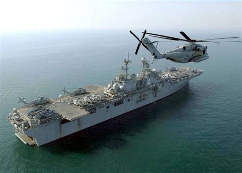 Marine Corps and Navy Ship