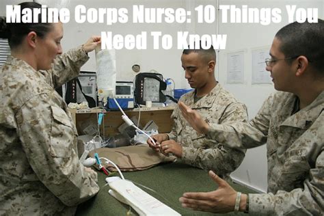 Marine Corps Nurse