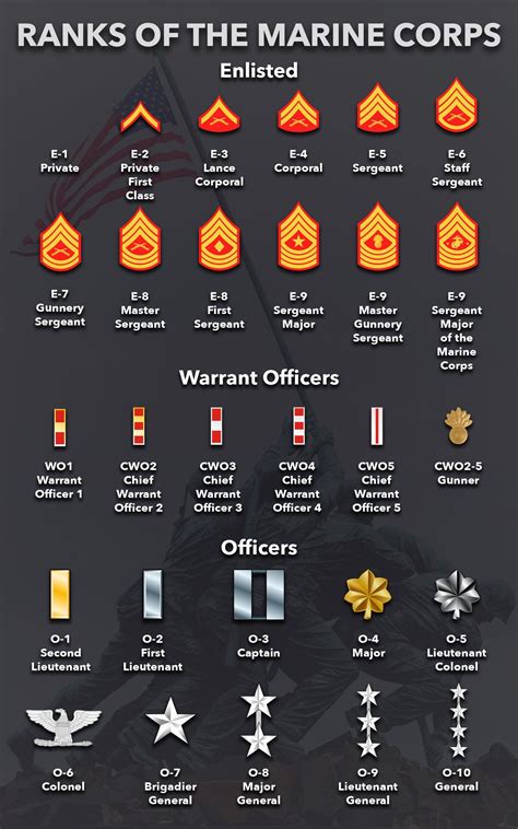 Marine Corps Ranks Information