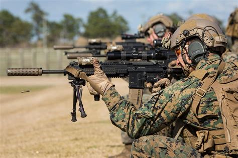 US Marine Corps rifles