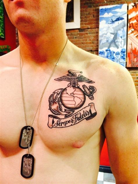 Marine Corps Tattoo Designs and Meanings