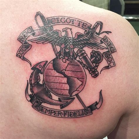 Marine Corps Tattoo Designs and Meanings