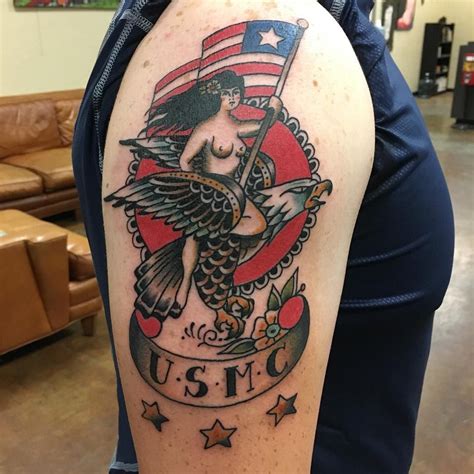 Marine Corps Tattoo Ideas for Men