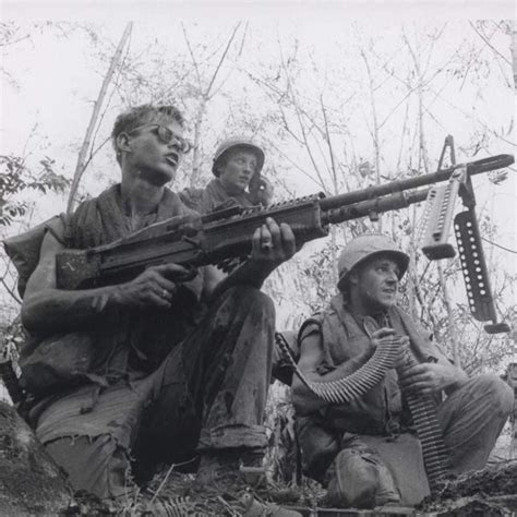 Marines in action during the Vietnam War