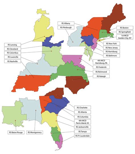 Marine Recruiter Locations by State