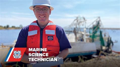 Marine Science Technician Collecting Samples