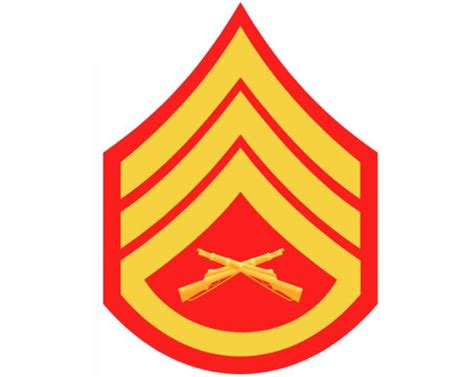 Marine Staff Sergeant Insignia