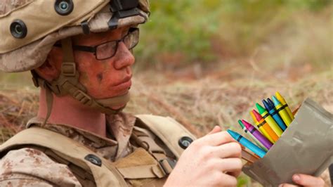 Marines Eating Crayons