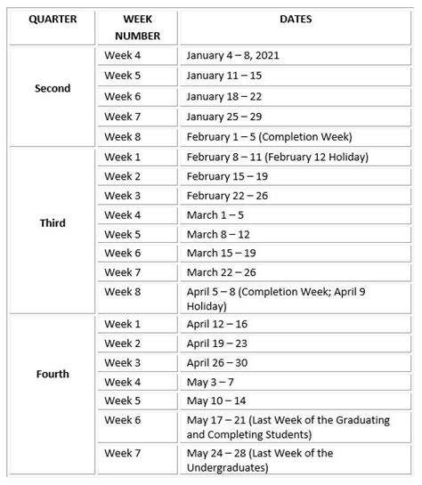 Marist School Academic Calendar