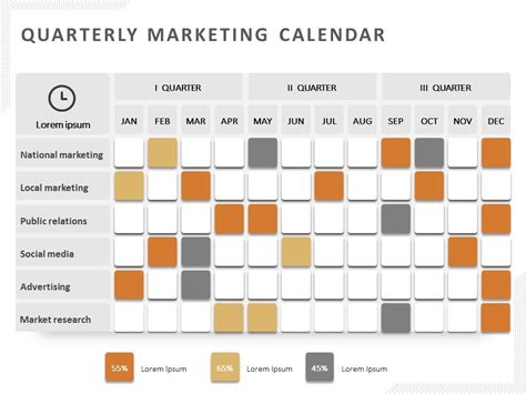 Marketing Calendar Design