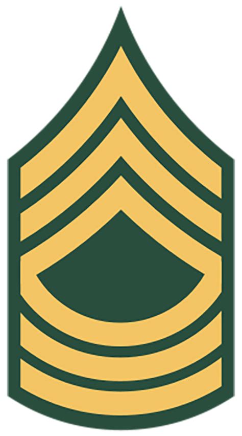 Master Sergeant Insignia