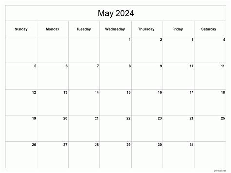 May Calendar Image 10