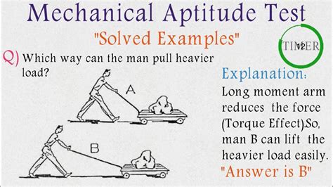 Mechanical Comprehension Questions