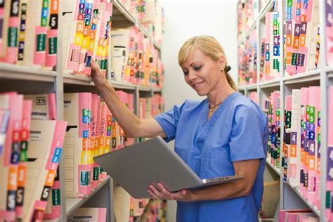 Medical Records Technician Releasing Medical Information