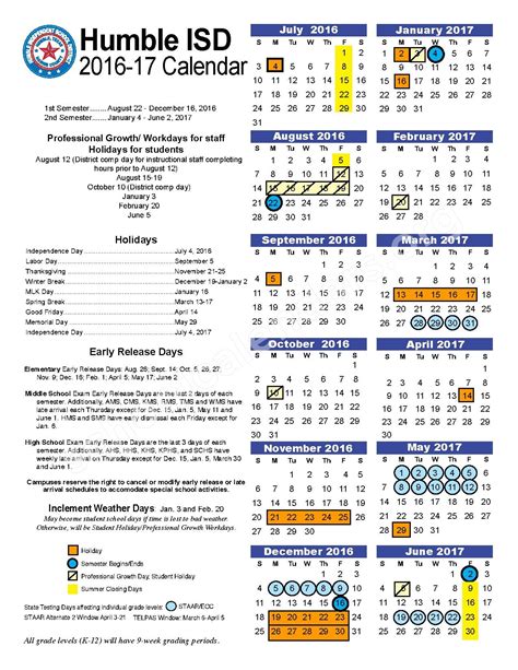 Melissa ISD School Calendar Image 6