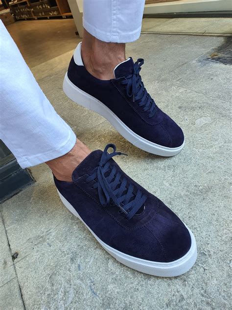 Mens Navy Blue Sneaker Styles