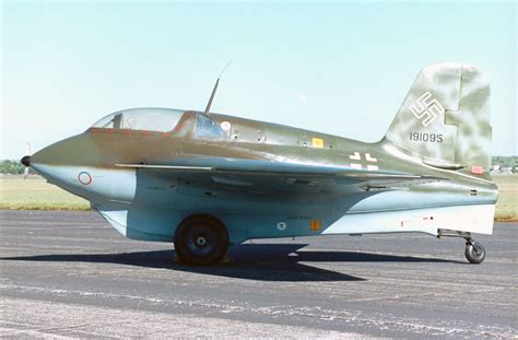 Messerschmitt Me 163 Komet in flight