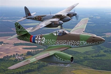 Messerschmitt Me 262 Formation