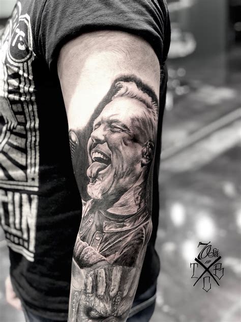 Metallica Portrait Tattoos