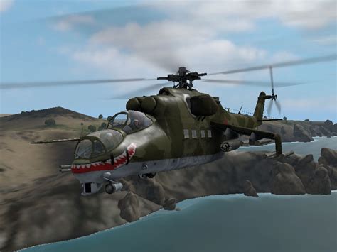 Mi-24 Hind Attack Helicopter