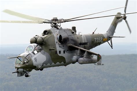 Mi-24 Hind Helicopter armament