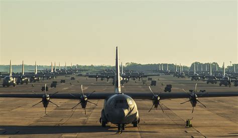 Military Airstation Aircraft Parking