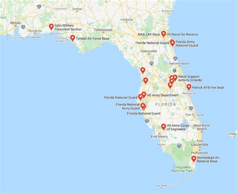 Military Bases Near Miami, Florida