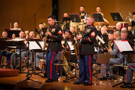 A military band performing in Chicago