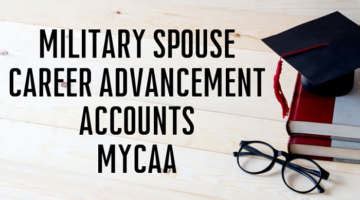 Military Spouse Career Advancement Accounts (MyCAA)