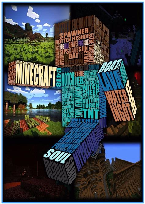 Minecraft Printable Posters for Rooms