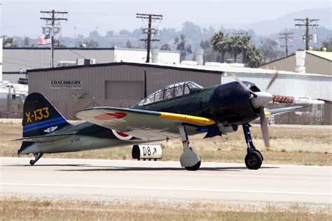 Mitsubishi A6M Zero Takeoff