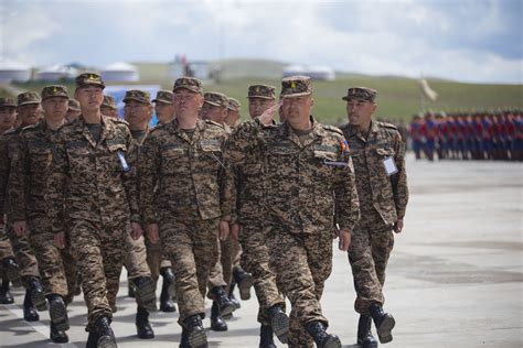 Mongolian Navy Exercise