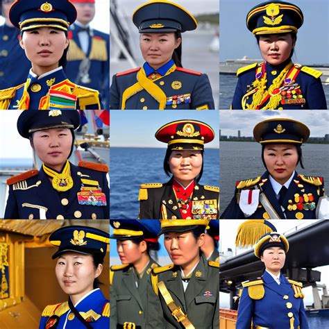 Mongolian Navy Uniform