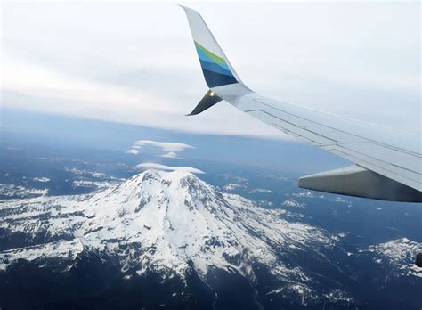 Mount Rainier Flight Path