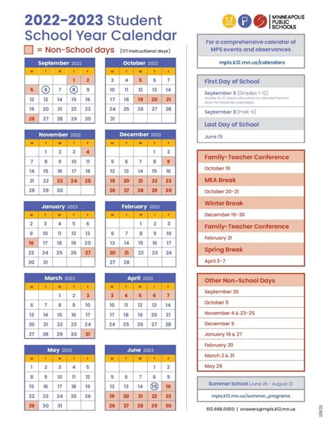 Mpls Schools Calendar Image 10