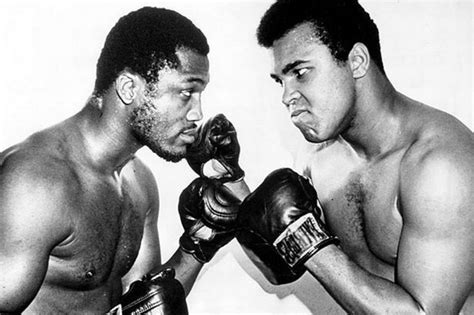 Muhammad Ali and Joe Frazier