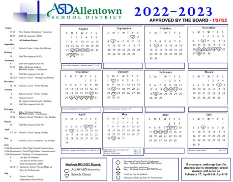 Muhlenberg Calendar Interface