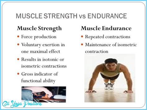 Muscular Strength and Endurance