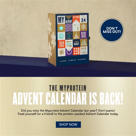 Myprotein Advent Calendar Deals