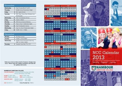 NCC Calendar Events Image 1