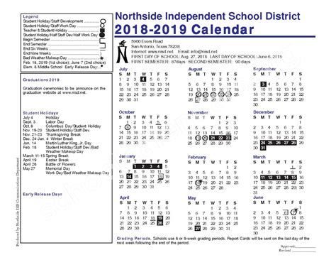 NEISD Calendar Image 1