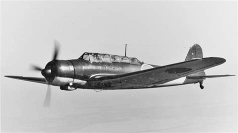 Nakajima B5N Torpedo Bomber on a carrier deck