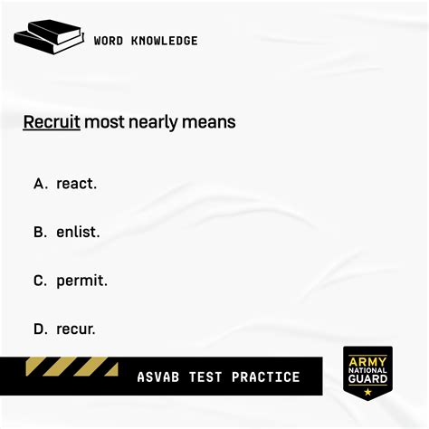 National Guard ASVAB Test Prep Course