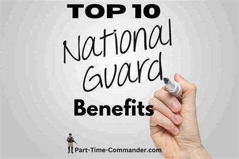 National Guard soldiers enjoying benefits