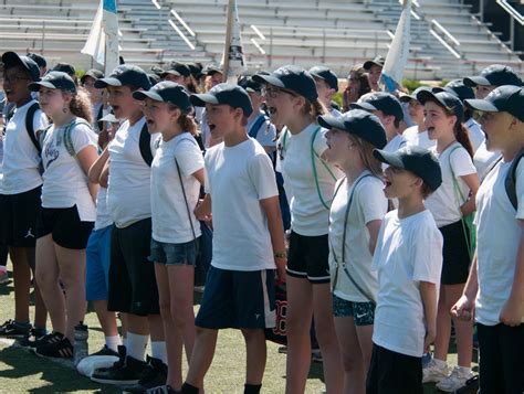 National Guard members participating in community events