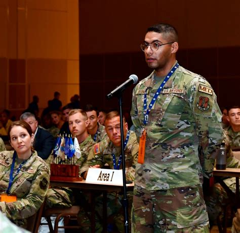 National Guard officers during a leadership training exercise