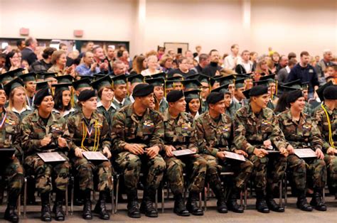 A National Guard recruiter speaking with a potential recruit