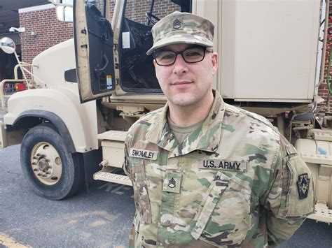 National Guard Transport Officer Conducting Inspections and Audits