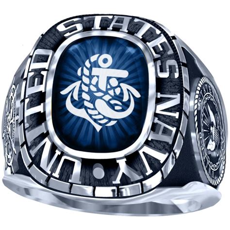 Naval Academy Graduate Ring Design Elements